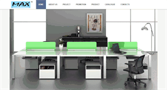 Desktop Screenshot of maxoffice.com.my